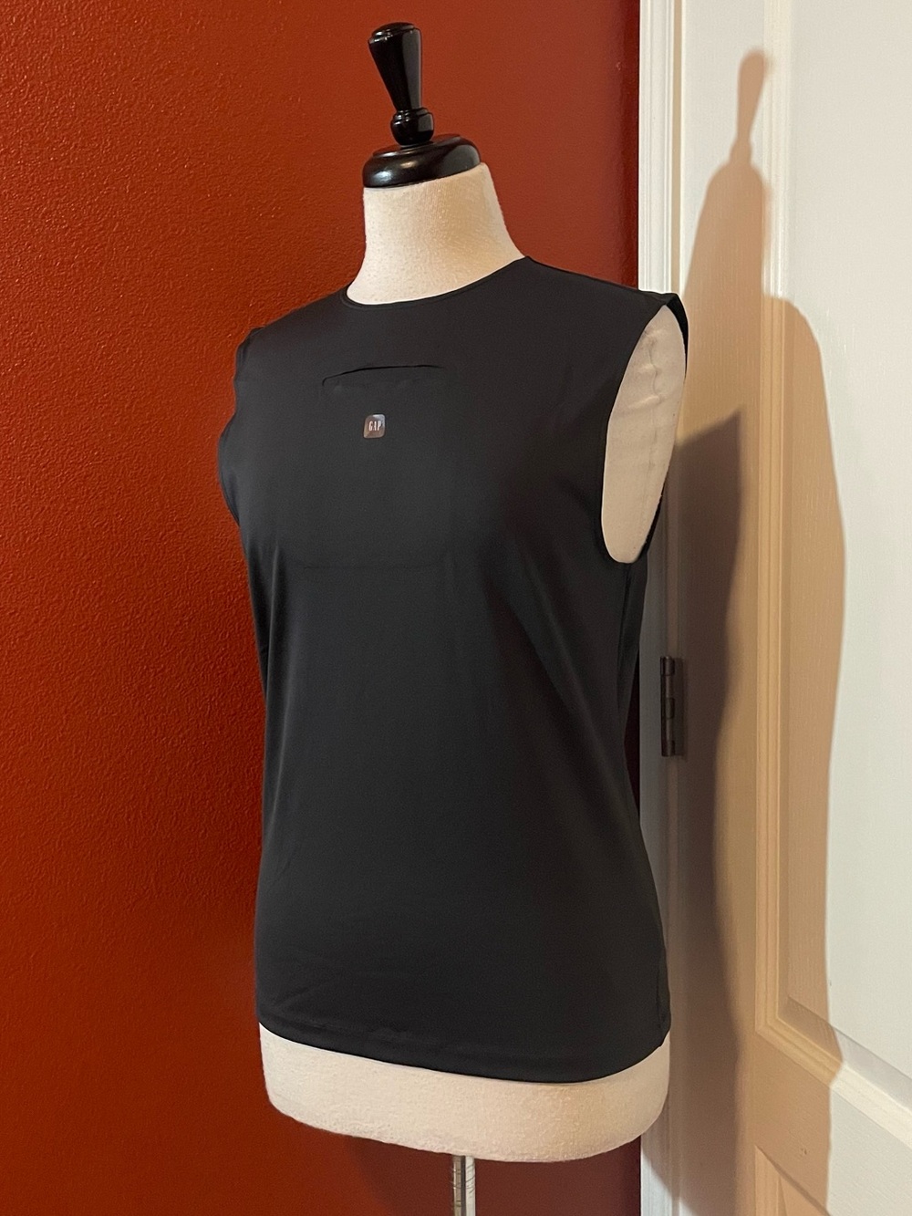 Yeezy x Gap Women’s Second Skin Black Neoprene Engineered Athletic Tank Top